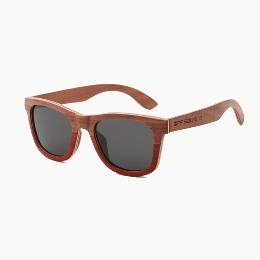 Carve Skateboard Deck Sunglasses Brown Red - offsquareofficial