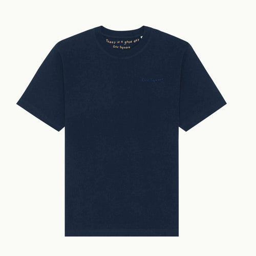 Unisex T-shirt with Off Square Logo Don't be A Square