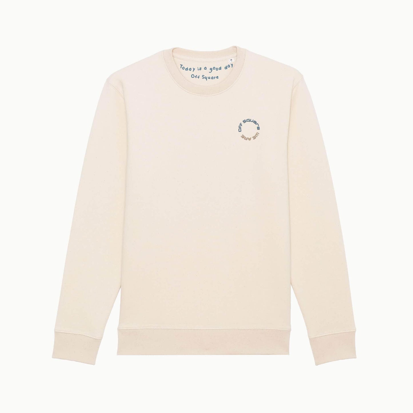 Unisex Sweater with Off Square Round Logo Basic - offsquareofficial